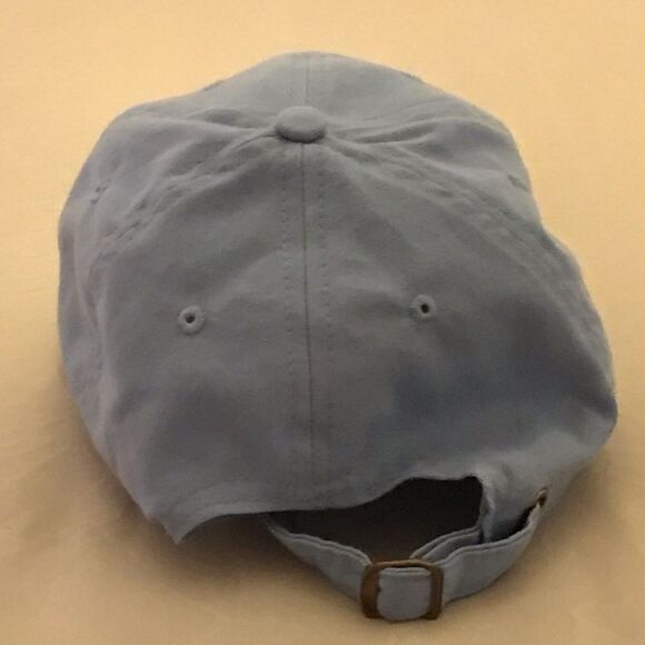 Women's New Smyrna Beach Florida Blue & Pink Palm Tree Hat - Picture 3 of 13